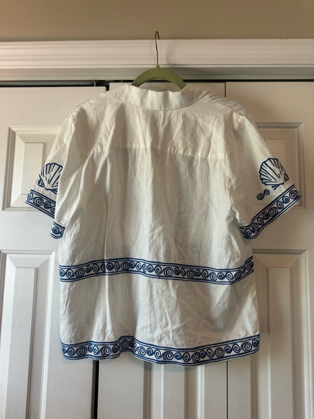Madewell x Lisa Says Gah! Embroidered Blouse - Picture 3 of 5
